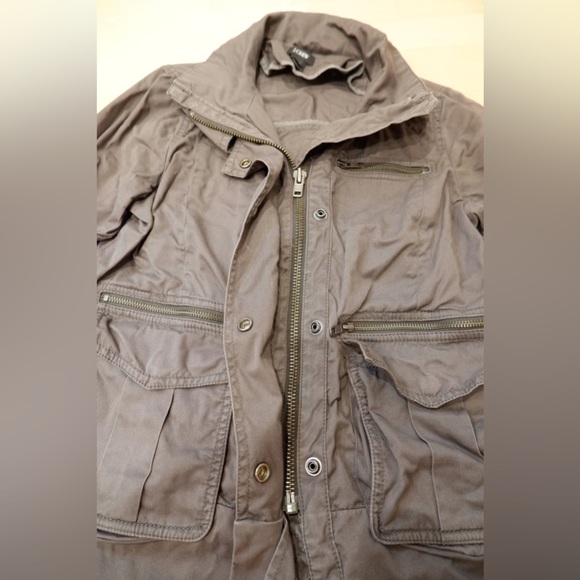 J. Crew Grey Utility Jacket - Picture 5 of 12